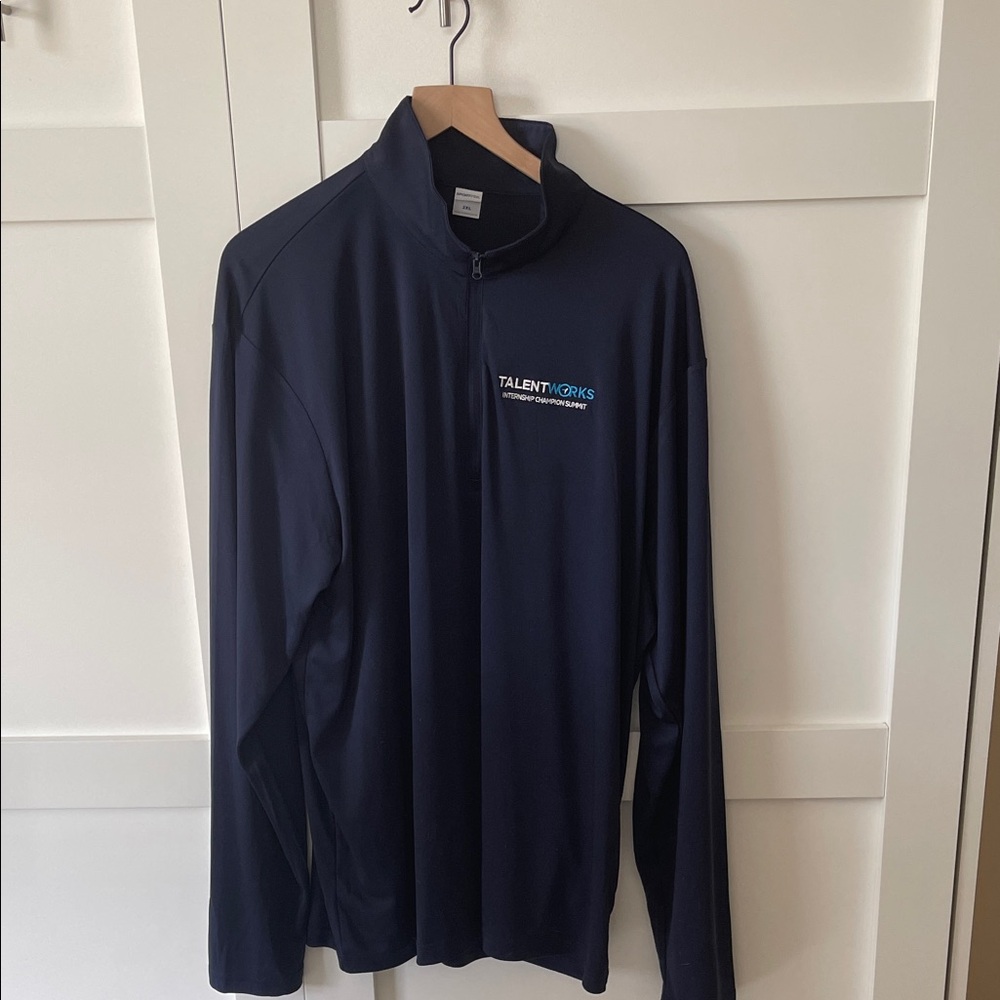 Sport-Tek Navy Quarter-Zip Pullover